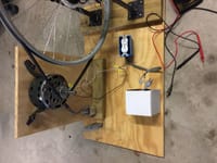 How should I hook up this AC induction motor to generate electricity?
