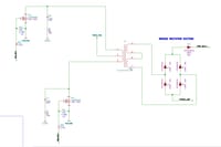 Why do the ouput of the inductor filter exhibit two peaks when connected to an inductive load of 150