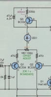 SC200 Amplifier Input Stage: Function of LED1 and Possible Substitutions