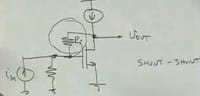 How to Identify Series-Shunt Feedback Type in a Given Circuit Diagram?