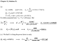 Three phase delta load calculation not matching solution manual—where could I be wrong?