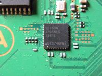 Uszkodzona płyta główna SAA-001 - brakujące elementy i wartości komponentów