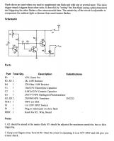Lampa błyskowa do aparatu cyfrowego.