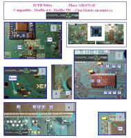 Sony SCPH-90004 pcb GH-071-42 schemat pod chipa modbo760