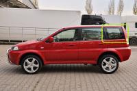 Jak zdemontować tylną małą szybę boczną w Honda HR-V 2000 5D?