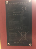 Defro Komfort EKO 15KW failure "Mosfet temperature too high"