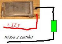 accord 92r cb3 oświetlenie bagażnika