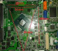 Asrock IMB-151 - Jak połączyć pasywnie z obudową przez niestandardowe mocowanie?