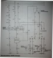 Lanos - schemat podłączenia kabli kieuhnkowskazów Lanos