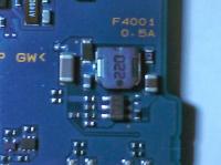 Lokalizacja bezpiecznika podświetlenia w PSP Street E1004