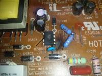 SAMSUNG UE40D6000 (BN44-00482B) - Identifying DS809 Diode, QM801 Transistor, and YC Component