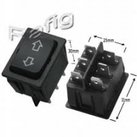 Wiper Motor System Connection with Left-Right Switch and Two Limit Switches
