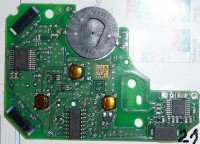 Renault Scenic II - uszkodzona karta, identyfikacja elementów