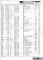 Katalog zamienników części elektronicznych