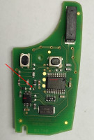 Opel Meriva - Kluczyk o minimalnym zasięgu po wymianie obudowy - poszukiwanie wartości elementów