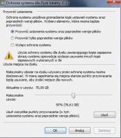 Samsung R580 – dysk C pokazuje mniej wolnego miejsca niż zajmują pliki, gdzie GB?