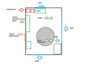 Brak basu na środku pokoju na poddaszu 35m² - jak to naprawić?