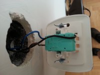 How to connect a connector - Candlestick connector connecting the lamp with one 