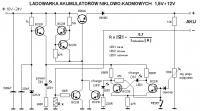 Schemat ładowarki do akumulatorów niklowo-kadmowych