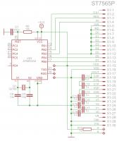 Graficzny LCD RX12864A + ATmega128