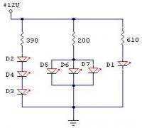 Podłączenie diód świecących pod zasilacz antenowy ??
