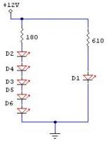 Podłączenie diód świecących pod zasilacz antenowy ??