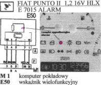PUNTO II - kontrolka sygnalizacji alarmu