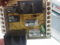 Agregat Putzmeister M749 - Nagrzewanie się rezystora R1 na relaisplatine