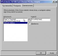 Zmiana adresu MAC karty sieciowej w Windows 98SE - jak to zrobić?