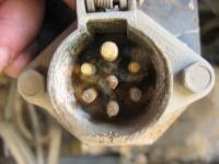 Gniazdo EURO w wywrotce KAMAZ opis podłączenia.