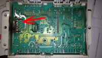 Candy GO4 126TXT message "close the door" even after replacing the loc