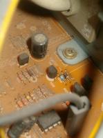 Monitor DAEWOO CMC-1511B - identyfikacja i wymiana rezystora R558