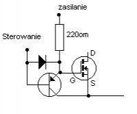 Niezamykający się MOSFET z kanałem N