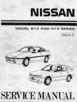 Serwisówka do Nissana 100NX