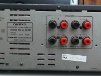 Onkyo Integra A-8250 - Prawidłowe podłączenie kolumn
