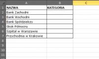 VBA, makro, Excel - Jak przypisać kategorie do komórek na podstawie słownika?