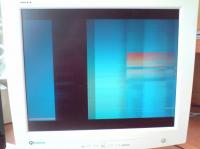 Gateway FPD1810 - uszkodzony obraz po poprawie lutów w torze złącza VGA