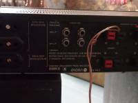 Wzmacniacz Diora WS442, 2x głośniki thomson 30w,nie grają, czegoś brak?