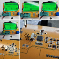 LCR-T4 electronics components tester ATMega328 - Test and Review