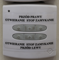 Roller shutter controller - identify the manufacturer by the logo on the photo