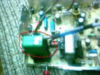 Siemens FC910 białe tło i od trafo zaczyna wydobywać się dziwny zapach