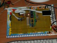 LCD od S65 sterowany przez ATmega16.