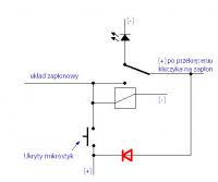 prosty układ odcięcia zapłonu - czy jest poprawny?