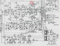Fonica PW 9014 - Dym z rezystora R255 po kilku sekundach pracy