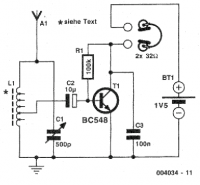 Radyjko na tranzystorze BC548 - jak rozwiązać problem z cewką 6 zwojów?