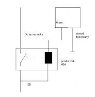 Autoalarm, jak zwiekszyc obciazalnosc obwodu blokowanego?