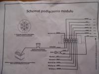 opel zafira b - montaż haka, nie działa światło stop