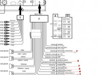 Montaż Kruger&Matz KM2003 w Mercedes A W169 - brak ster. z kierownicy