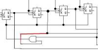 Licznik modulo 10, może ktoś rozrysować schemat licznika?