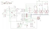 Układ na atmega8 (cyfrowy termometr +...)